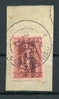 GREECE 1913 DODECANESE MEGISTI KASTELLORIZO CASTELORIZO pmk on fragment 2 Lepta