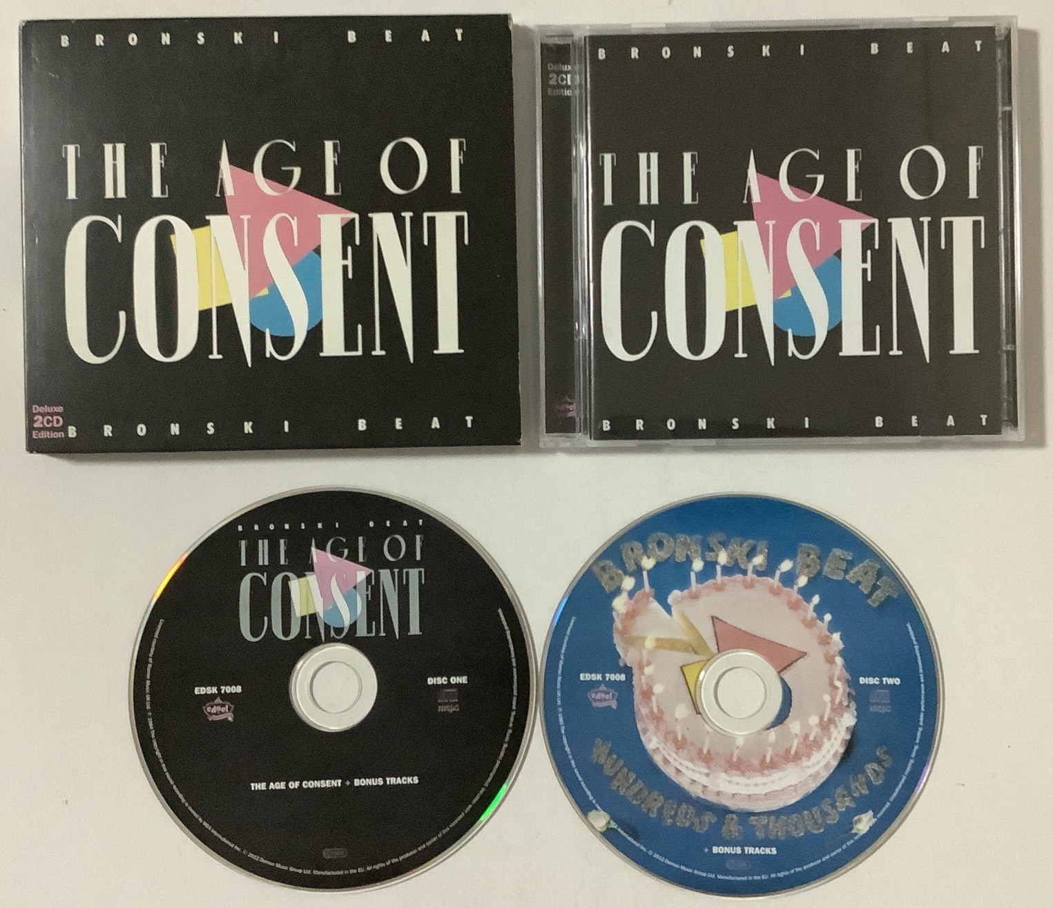 Bronski Beat The Age Of Consent Deluxe 2x Cd Set V. Rare Jimmy Somerville