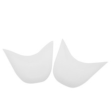 White 1 Pair Silicone Soft Ballet Pointe Dance Shoes Pads Dancing Toe
