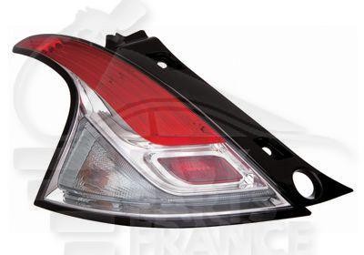 Feu arrière-gauche Lancia Ypsilon de finition premium en polycarbonate transparent