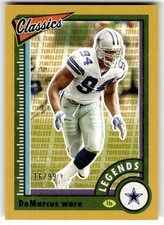 2022 Panini Classics DeMarcus Ware Timeless Tributes Gold #/99 #131