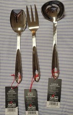 ALL-CLAD 3 Piece Serving Set 1 Small Ladle, 1...
