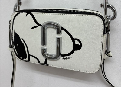 Marc Jacobs Peanuts Snoopy Shoulder Bag logo zip fashion character