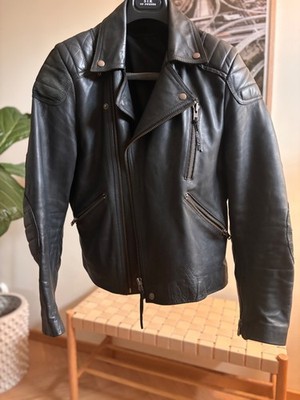 acne studios leather jacket men Theo 50/M
