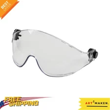 Professional Clear Visor for Safety Helmets - Anti-Fog, Scratch Resistant Design