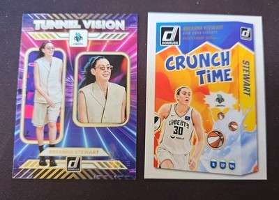 2025 Panini Donruss WNBA Tunnel Vision & Crunch Time Breanna Stewart Press Proof