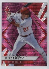 2021 Panini Chronicles Phoenix Pink Pulsar Mike Trout #19 g9n
