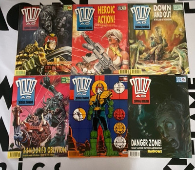 2000AD Prog #674 675 676 677 678 679 Comic Lot