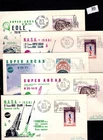 RC FRANCE 1974 - 5 FDC- ANIMALS - SPACE