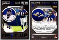 2021 Panini Playboox Next Up  Rashod Bateman