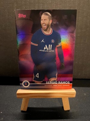 2021-22 Topps Team Set Pink Foil 053/150 [ Sergio Ramos ] PSG-