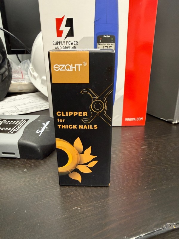 SZQHT Heavy Duty Thick Toenail Clipper for Thick Nails Stainless Steel New