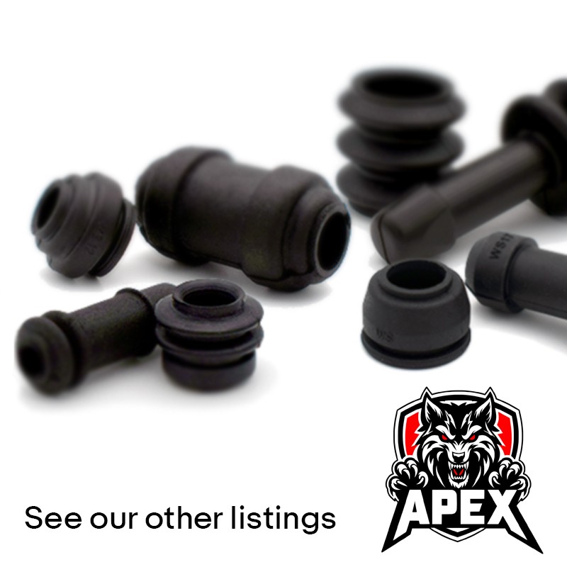 Brakemasters Rear Brake Caliper Seal Rebuild Kit – Kawasaki ZX-9R Ninja C1 (1998, ZX900)