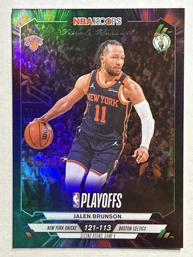 2026 Topps NBA Hoops Finals Pursuit Jalen Brunson Knicks Second Round FP-69