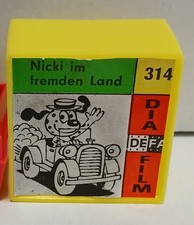 10 010 DDR Dia Film DEFA Color „Nicki im fremden Land (314)“