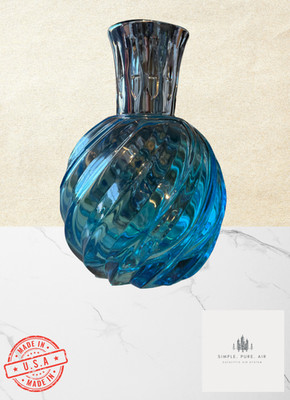 Simple Pure Air Tranquility Blue Waves Berger Style Catalytic  Air Cleaning Lamp