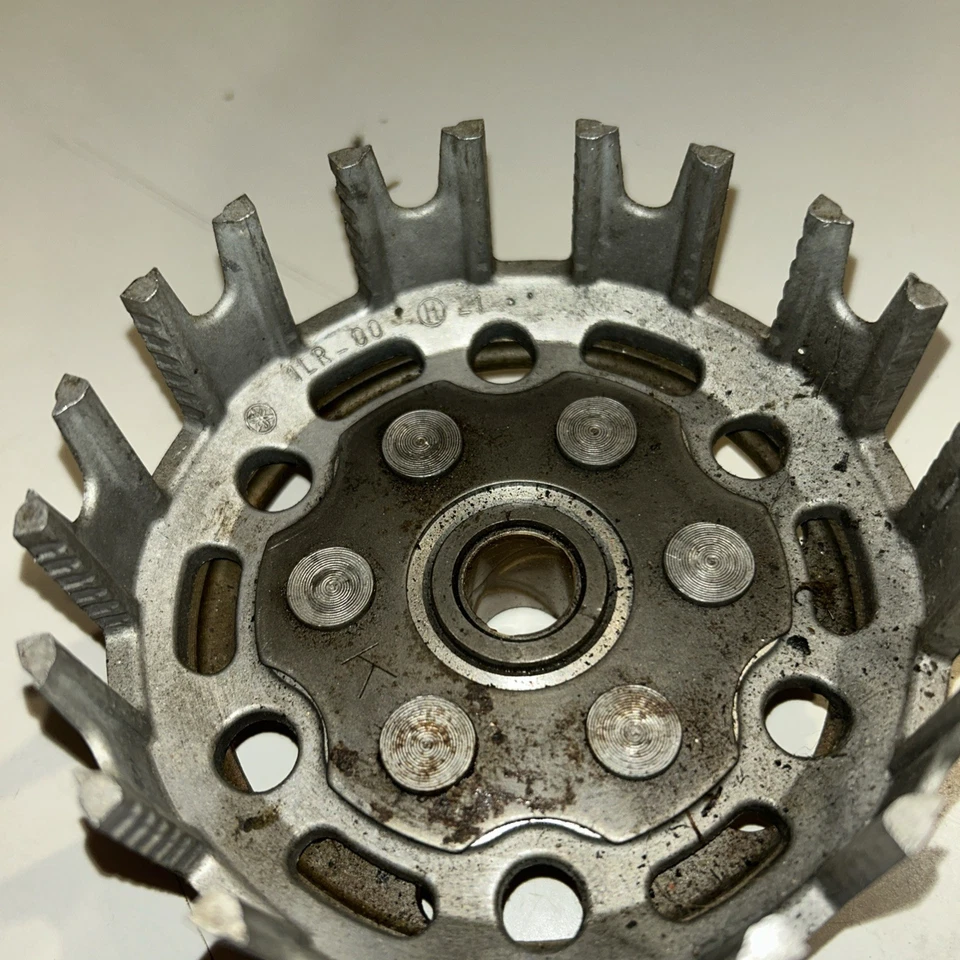 Yamaha YZ80 YZ 80 1987 cesta de embrague y buje exterior  Foto 2 de 4