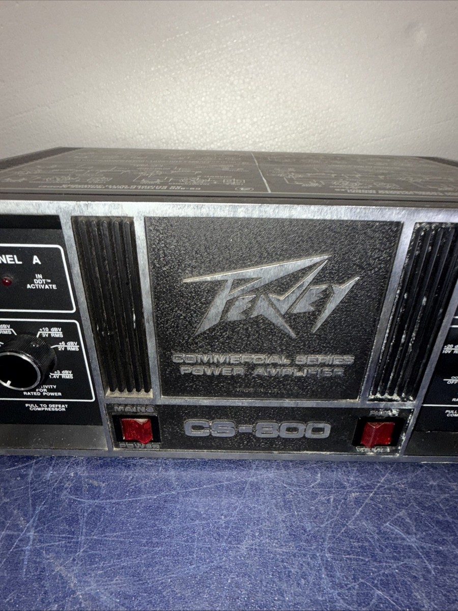 Peavey CS 800 Power Amplifier | eBay