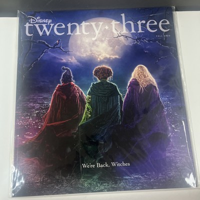 D23 Magazine Disney FALL 2022 Disney Hocus Pocus 2 - NEW