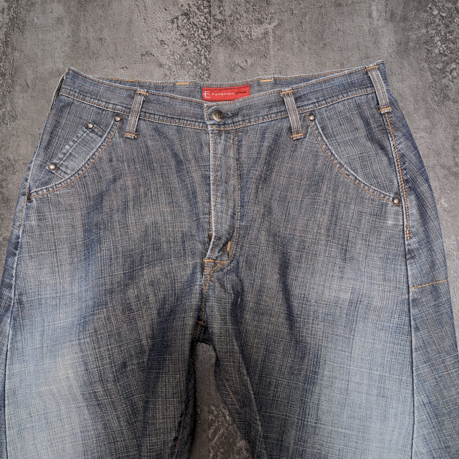 EDWIN E-FUNCTION 3D Cut Straight Jeans Made in Ja… - image 6