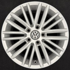 1x Original VW Golf 7 VII 5G0601025AT 6.5x16 H2 ET46 Fortaleza 16 Zoll Alufelge