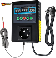 Temperaturregler, Digitaler Temperaturregler Mit FüHler, Wasserdicht Thermostat