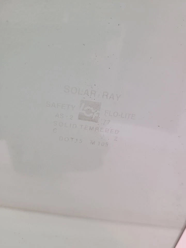 1999-05 PONTIAC GRAND AM Passenger Right Rear RH Door Glass 22689008 - Imagem 2 de 4