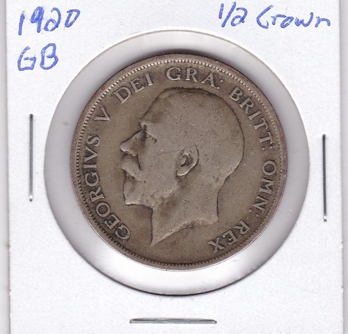 1920 Great Britain Half Crown