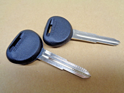 TWO BLANK KEYS FITS GALANT ECLIPSE 3000GT (LOT OF 2) NEW! U.S. SHIPPING!