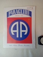 PARAGLIDE, 82nd Airborne DIV Asso, magazine, Spring 1963, NICE