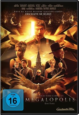 DVD Megalopolis FSK ab 16 ORIGINAL VERSIEGELT (K47)