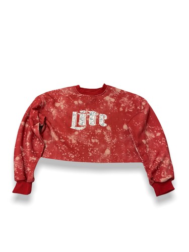 MILLER LITE Women's Logo Crop Top Long 