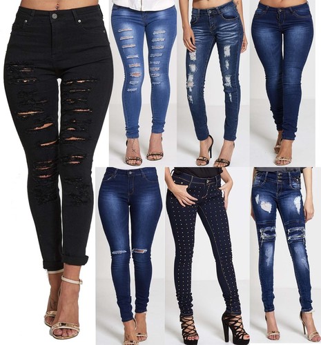 WOMENS LADIES GIRLS HIGH WAISTED 