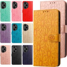 Custodia a portafoglio per Huawei P50 P40 P30 P20 P10 Y6P modello margherita custodia cellulare