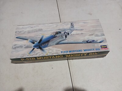 Lot 157 Rare Sealed Hasegawa 51377 P51B Mustang Mighty 8th 1:72 Ap117 Model Kit 