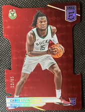 2023-24 Panini Donruss Elite Chris Livingston RC /85 Red Die-Cut Rookie #238