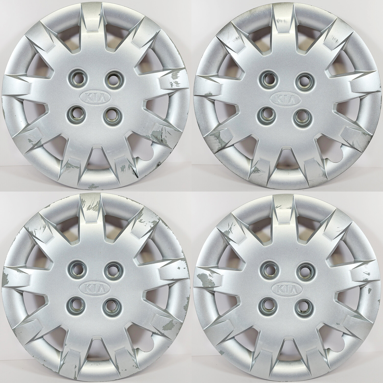 20022006 Kia Optima 66011 15" Hubcaps / Wheel Covers OEM