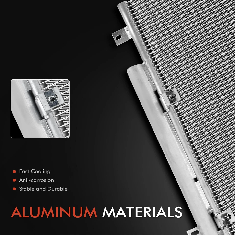 1x Nuevo condensador de aire acondicionado aire acondicionado con secador y freno para Cadillac SRX STS Foto 2 de 4