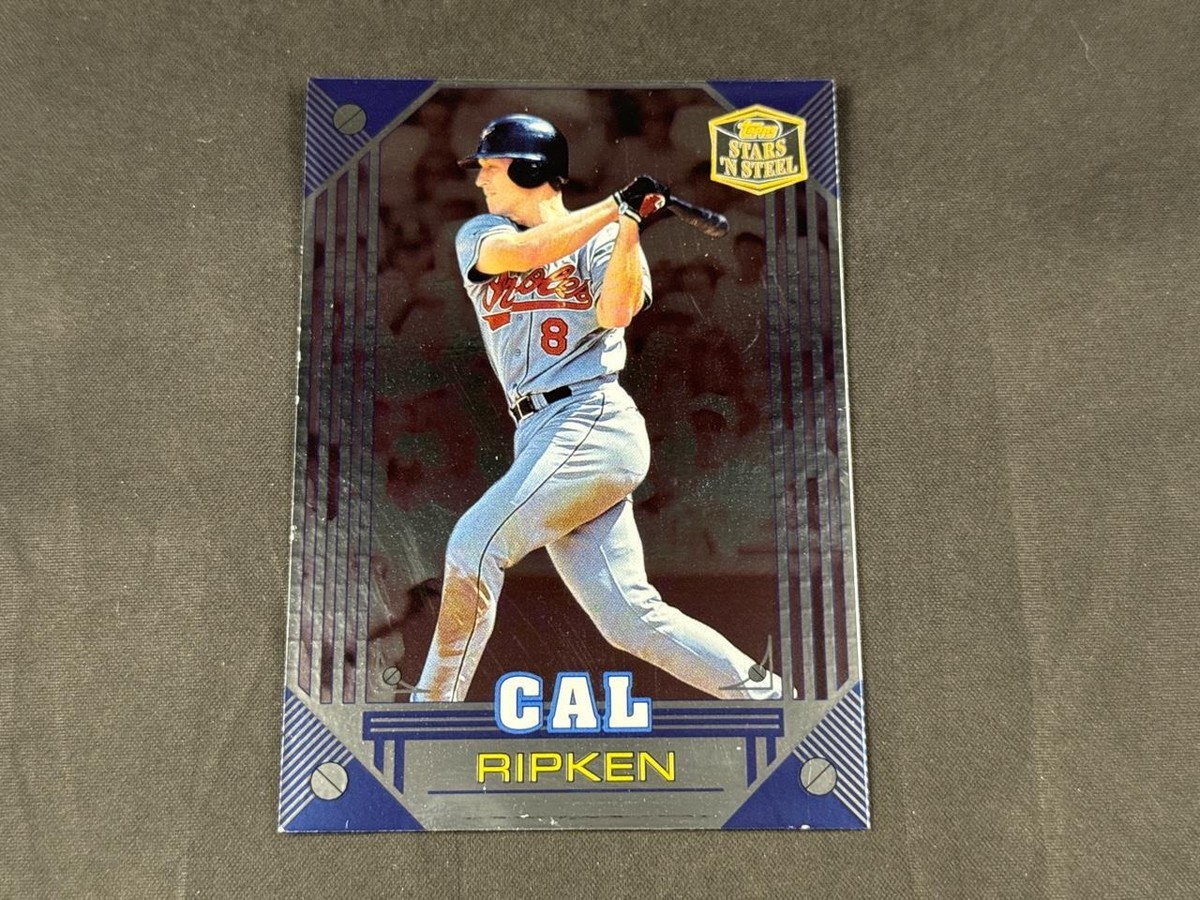 1998 TOPPS STARS 'N STEEL MLB BASEBALL CAL RIPKEN JR #34 BALTIMORE