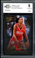 【確認用】アイバーソン① Allen Iverson #7 Prices | 1996 Ultra All-Rookie | Basketball Cards