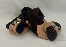 1986 Tonka Pound Puppies Vintage Slippers Socks Kids Large (9/10) VINTAGE