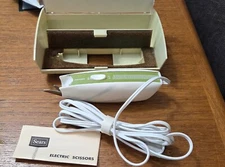 NEW Vintage Sears Electric Scissors
