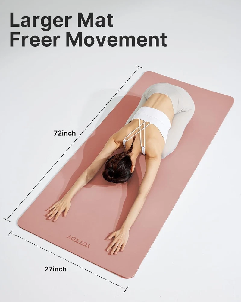 Premium Non-Slip Hot Yoga Mat with Anti-Tear Technology, Eco-Friendly Natural Rubber, and Superior Cushioning for Ultimate Comfort and Stability Premium Non-Slip Hot Yoga Mat with Anti-Tear Technology, Eco-Friendly Natural Rubber, and Superior Cushioning for Ultimate Comfort and Stability
