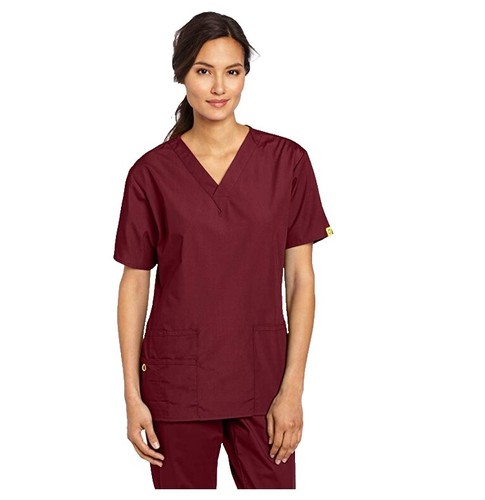 Healing Hands Scrubs Purple Label Juliet Top 2245 RED Red Free