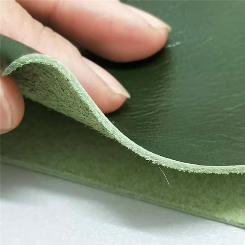 Genuine Real Leather Fabric Scrap Hide Cut Upholstery Craft Green Blue Grey Trim - Picture 4 of 16