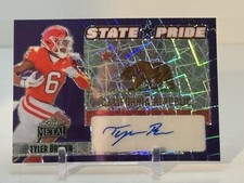 Tyler Brown 2024 Leaf Metal State Pride PURPLE Prismatic Rookie Auto RC 3/4 C198