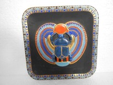 Deities of Ancient Egypt Porcelain Plaque ~ The Scarab ~ Limited Edition ~ 1997