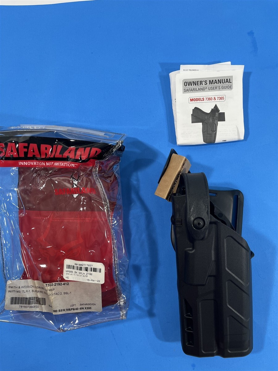 SAFARILAND 7360 ALS SLS 7TS LEVEL III DUTY HOLSTER SMITH & WESSON