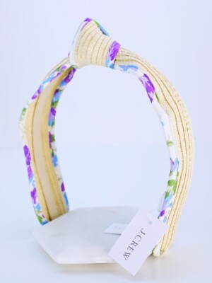 J.crew purple silk chiffon flower hair band J.CREW Flower Hair Accessories for Women for sale | eBay main image 4