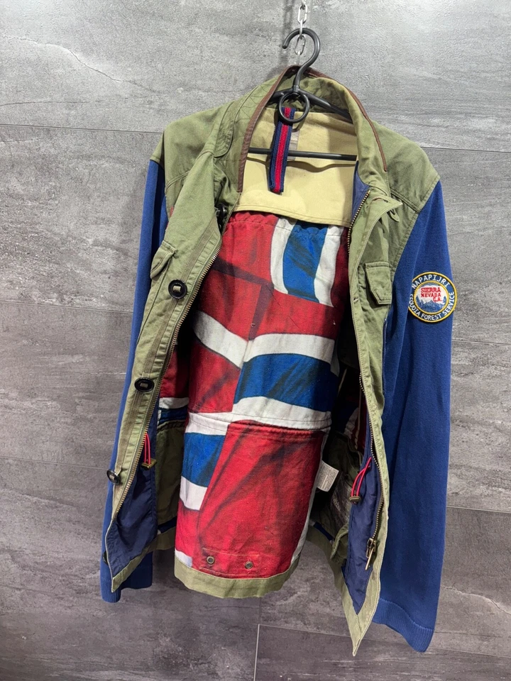 Chaqueta NAPAPIJRI Printemps Feel the Forest Para Hombres Rara Talla L Foto 2 de 4